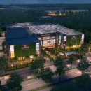 Mall of Travancore Aerial Night View